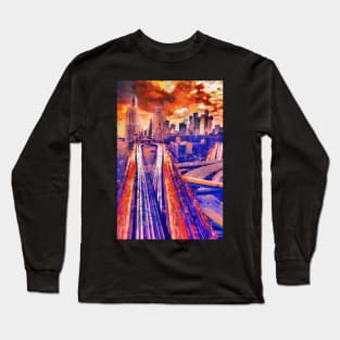 Highways in a large metropolis Long Sleeve T-Shirt